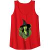 imageWicked For Good Elphaba Bold Portrait ampamp Greenery Tank TopRed