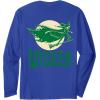 imageWicked For Good Elphaba Flying Front And Back Long Sleeve TShirtRoyal Blue