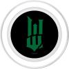 imageWicked For Good Fractured Green Logo PopSockets Adhesive PopGripMagnetic PopGrip