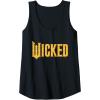 imageWicked For Good Logo Yellow Brick Road Tank TopBlack