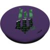 imageWicked For Good Torn Green Logo Front And Back PopSockets Adhesive PopGripAdhesive PopGrip