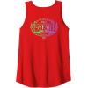 imageWicked For Good Two Halves of the Whole Heart Front ampamp Back Tank TopRed