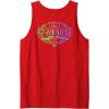 imageWicked For Good Two Halves of the Whole Heart Front ampamp Back Tank TopRed