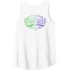 imageWicked For Good Two Halves of the Whole Heart Front ampamp Back Tank TopWhite