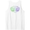 imageWicked For Good Two Halves of the Whole Heart Front ampamp Back Tank TopWhite