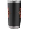 imageWicked Glinda Enchanted Floral Silhouette Stainless Steel Insulated TumblerBlack