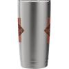 imageWicked Glinda Enchanted Floral Silhouette Stainless Steel Insulated TumblerBrushed Steel