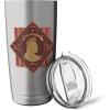 imageWicked Glinda Enchanted Floral Silhouette Stainless Steel Insulated TumblerBrushed Steel