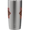 imageWicked Glinda Enchanted Floral Silhouette Stainless Steel Insulated TumblerBrushed Steel
