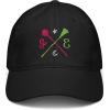 imageWicked Magic Wand And Broomstick Adjustable Baseball HatBlack