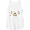 imageWicked Movie Logo Elphaba Hat Floral Tank TopWhite