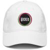 imageWicked Pink And Green Circle Logo White Adjustable Baseball HatWhite