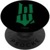 imageWicked For Good Fractured Green Logo PopSockets Adhesive PopGripAdhesive PopGrip