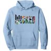 imageWicked For Good Wicked Witch Poster Logo Pullover HoodieDusty Blue
