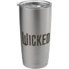 imageWicked Movie Floral Logo Stainless Steel Insulated TumblerBrushed Steel