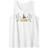imageWicked Movie Logo Elphaba Hat Floral Tank TopWhite