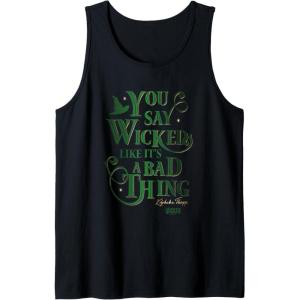 imageWicked Elphaba You Say Wicked Like Its A Bad Thing Tank TopBlack
