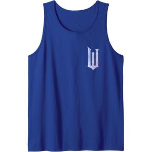 imageWicked For Good Bubble Shimmer Logo Front And Back Tank TopRoyal Blue