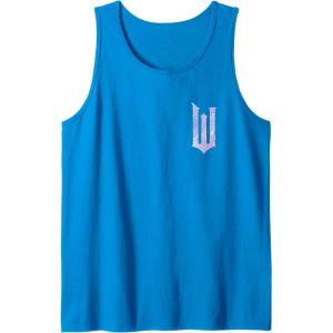 imageWicked For Good Bubble Shimmer Logo Front And Back Tank TopSapphire Blue