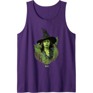 imageWicked For Good Elphaba Bold Portrait ampamp Greenery Tank TopPurple