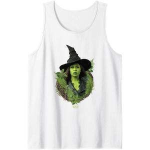 imageWicked For Good Elphaba Bold Portrait ampamp Greenery Tank TopWhite