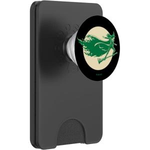 imageWicked For Good Elphaba Flying Front And Back PopSockets Adhesive PopGripMagnetic PopWallet