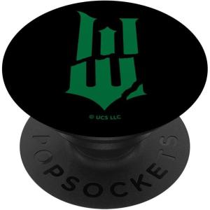 imageWicked For Good Fractured Green Logo PopSockets Adhesive PopGripAdhesive PopGrip