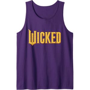 imageWicked For Good Logo Yellow Brick Road Tank TopPurple