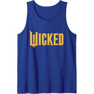imageWicked For Good Logo Yellow Brick Road Tank TopRoyal Blue