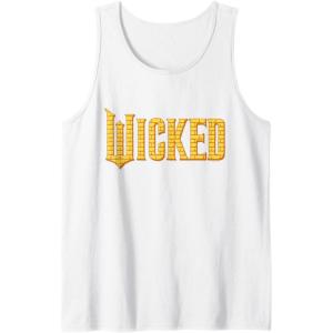 imageWicked For Good Logo Yellow Brick Road Tank TopWhite