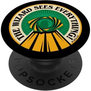 imageWicked For Good The Wizard Sees Everything Front ampamp Back PopSockets Adhesive PopGripAdhesive PopGrip