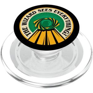 imageWicked For Good The Wizard Sees Everything Front ampamp Back PopSockets Adhesive PopGripMagnetic PopGrip