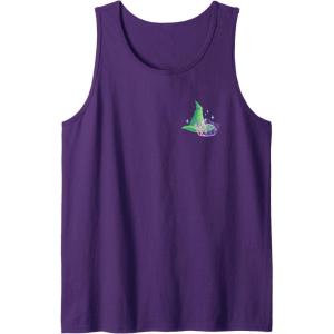 imageWicked For Good Two Halves of the Whole Heart Front ampamp Back Tank TopPurple