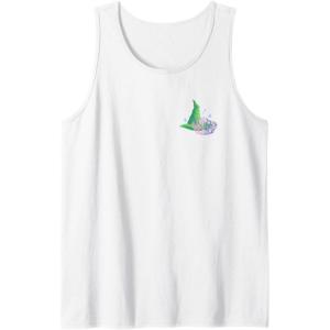 imageWicked For Good Two Halves of the Whole Heart Front ampamp Back Tank TopWhite