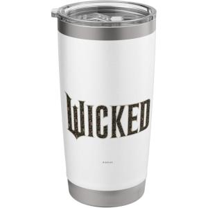 imageWicked Movie Floral Logo Stainless Steel Insulated TumblerWhite