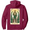 imageWicked For Good Made of Straw Front ampamp Back Pullover HoodieBurgundy
