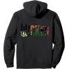 imageWicked For Good Wicked Witch Torn Poster Front And Back Pullover HoodieBlack