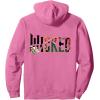 imageWicked For Good Wicked Witch Torn Poster Front And Back Pullover HoodieBright Pink