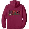 imageWicked For Good Wicked Witch Torn Poster Front And Back Pullover HoodieBurgundy