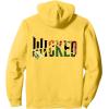 imageWicked For Good Wicked Witch Torn Poster Front And Back Pullover HoodieLemon Yellow
