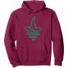 imageWicked For Good Elphaba Watchful Hat Pullover HoodieBurgundy