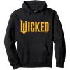 imageWicked For Good Logo Yellow Brick Road Pullover HoodieBlack