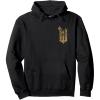 imageWicked For Good Ozian Gold Logo Front And Back Pullover HoodieBlack