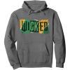 imageWicked For Good Torn Patchwork Logo Pullover HoodieAsphalt Grey