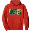 imageWicked For Good Torn Patchwork Logo Pullover HoodieRed