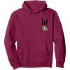 imageWicked For Good Wicked Witch Torn Poster Front And Back Pullover HoodieBurgundy