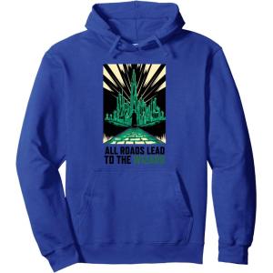 imageWicked For Good All Roads Lead to the Wizard Pullover HoodieRoyal Blue