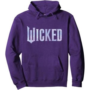 imageWicked For Good Bubble Shimmer Logo Pullover HoodiePurple