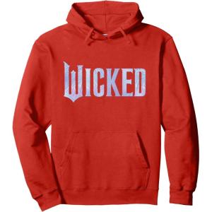 imageWicked For Good Bubble Shimmer Logo Pullover HoodieRed
