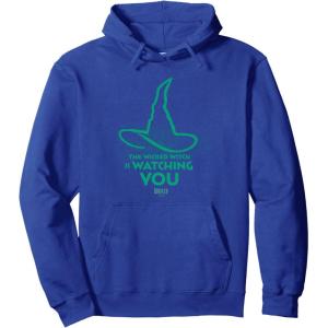 imageWicked For Good Elphaba Watchful Hat Pullover HoodieRoyal Blue